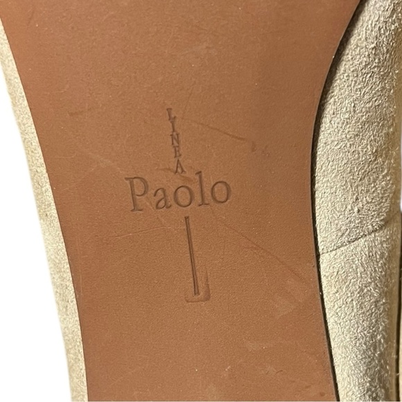 🌻NEW w.tag Linea Paolo Suede Bardot Pump Size 7.5 - Picture 11 of 11